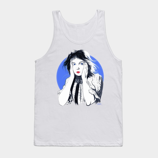 Lillian Gish - An illustration by Paul Cemmick Tank Top by PLAYDIGITAL2020